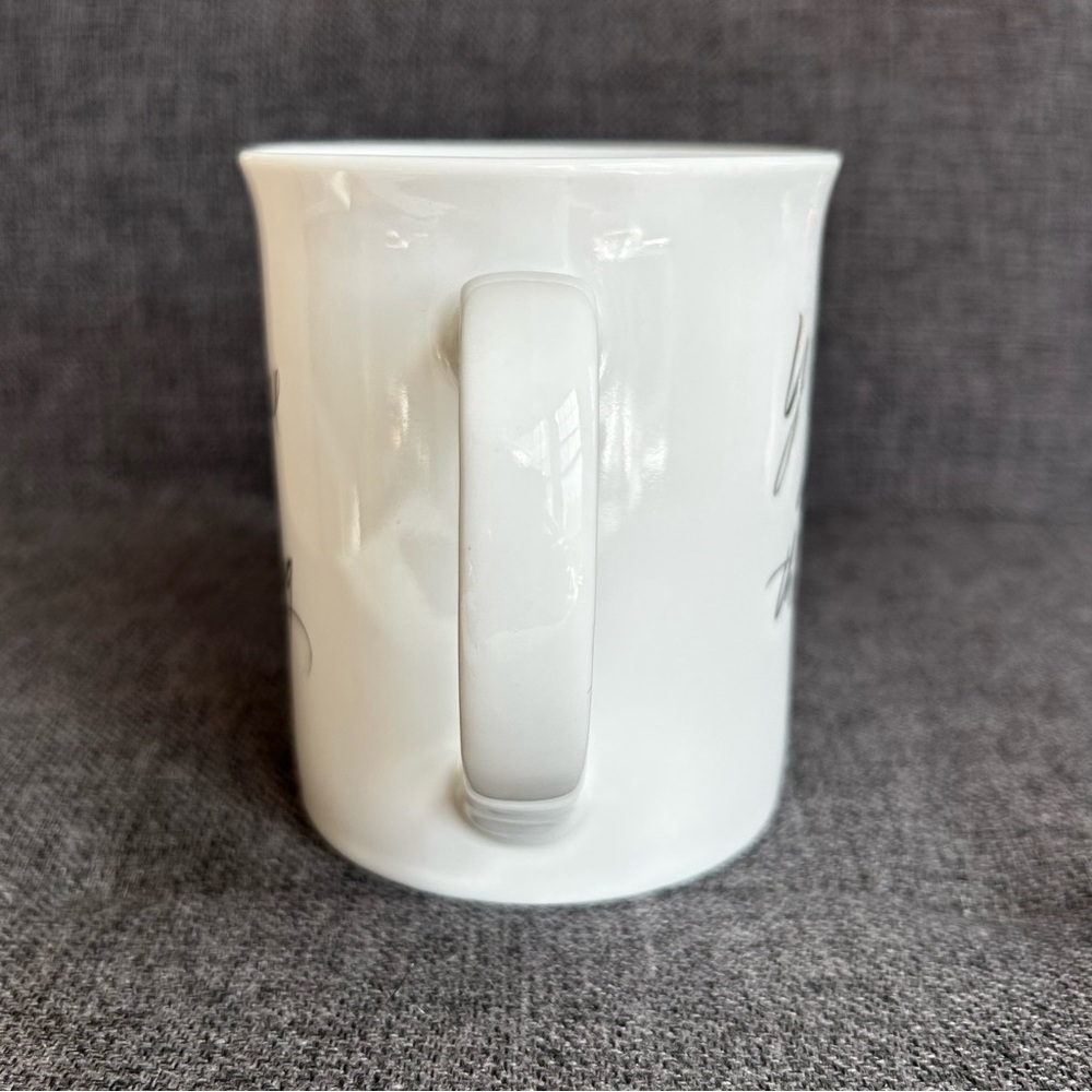 โYou, me, and the dogโ Coffee Mug, White, Black, 14 oz - Picture 5 of 14